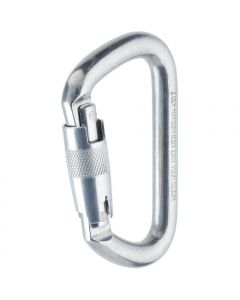 Omega Modified D 1/2" Aluminum NFPA Quik-Lok Carabiner