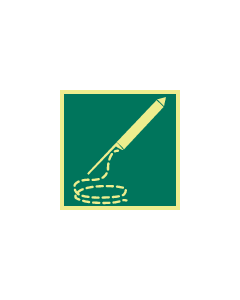 IMO Sign: Line throwing appliance