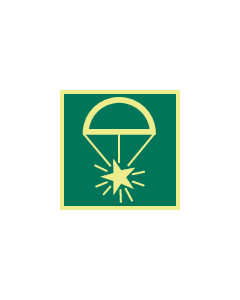 IMO Sign: Rocket parachute flares