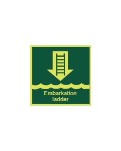 IMO Sign: Embarkation Ladder
