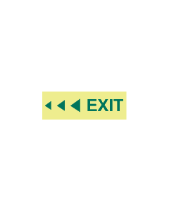 IMO Sign: Exit left