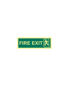 IMO Sign: Fire exit left