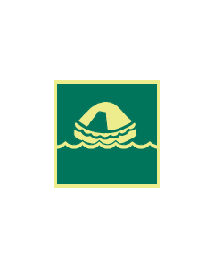 IMO Sign: Liferaft
