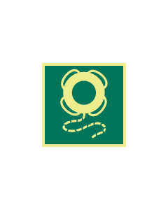 IMO Sign: Lifering with Line